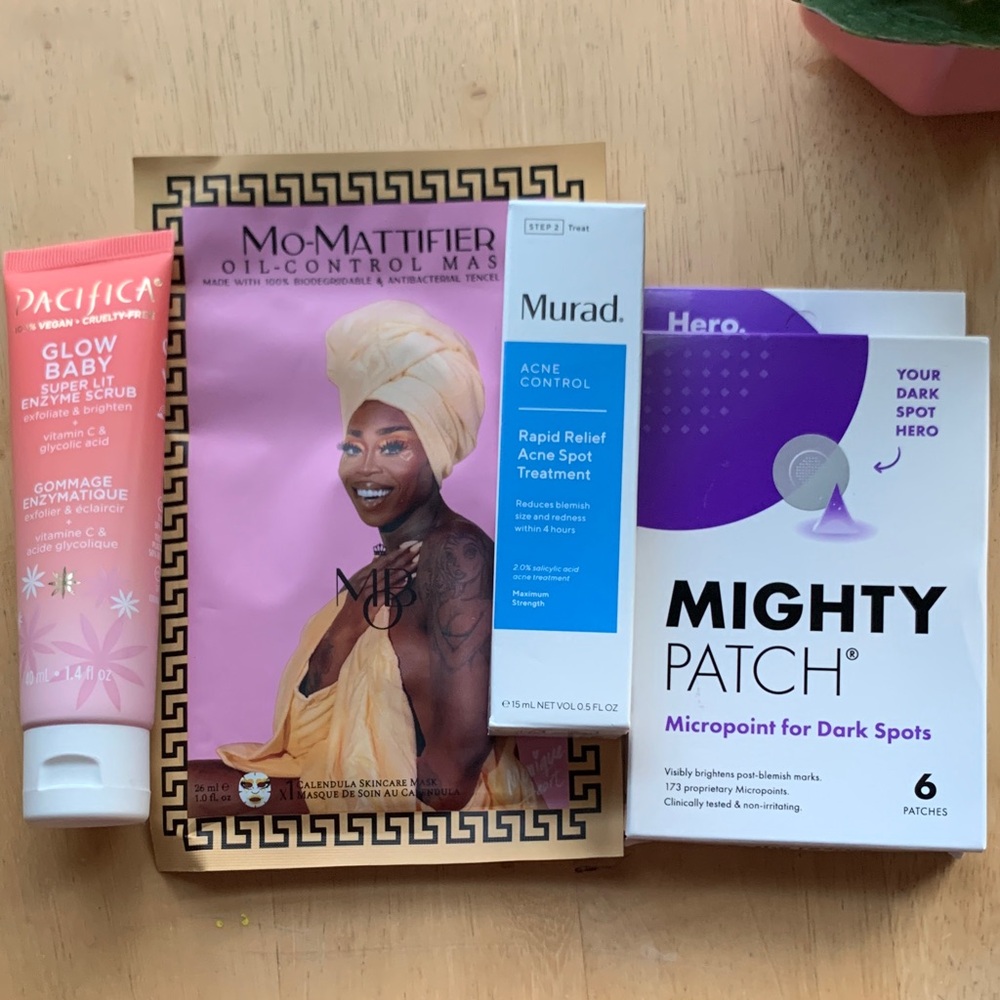 Murad Skincare Bundle with Pacifica Mighty Patch and Mo-Mattifier Mask